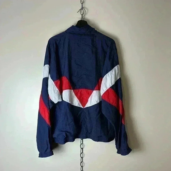 Vintage Puma Colour Blocking Zip-up Light Jacket Large - Picture 2 of 6